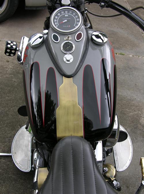 FAT BOB TANK FILLER PANELS FROM MR LUCKY